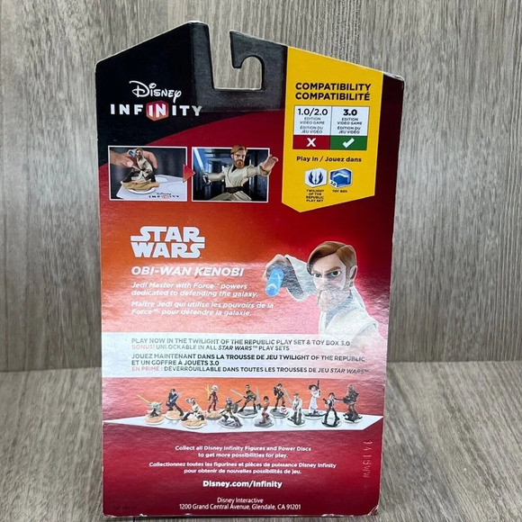 Disney Infinity 3.0 Edition Star Wars Obi-Wan Kenobi Game Figure Ages 6+ - Picture 6 of 8